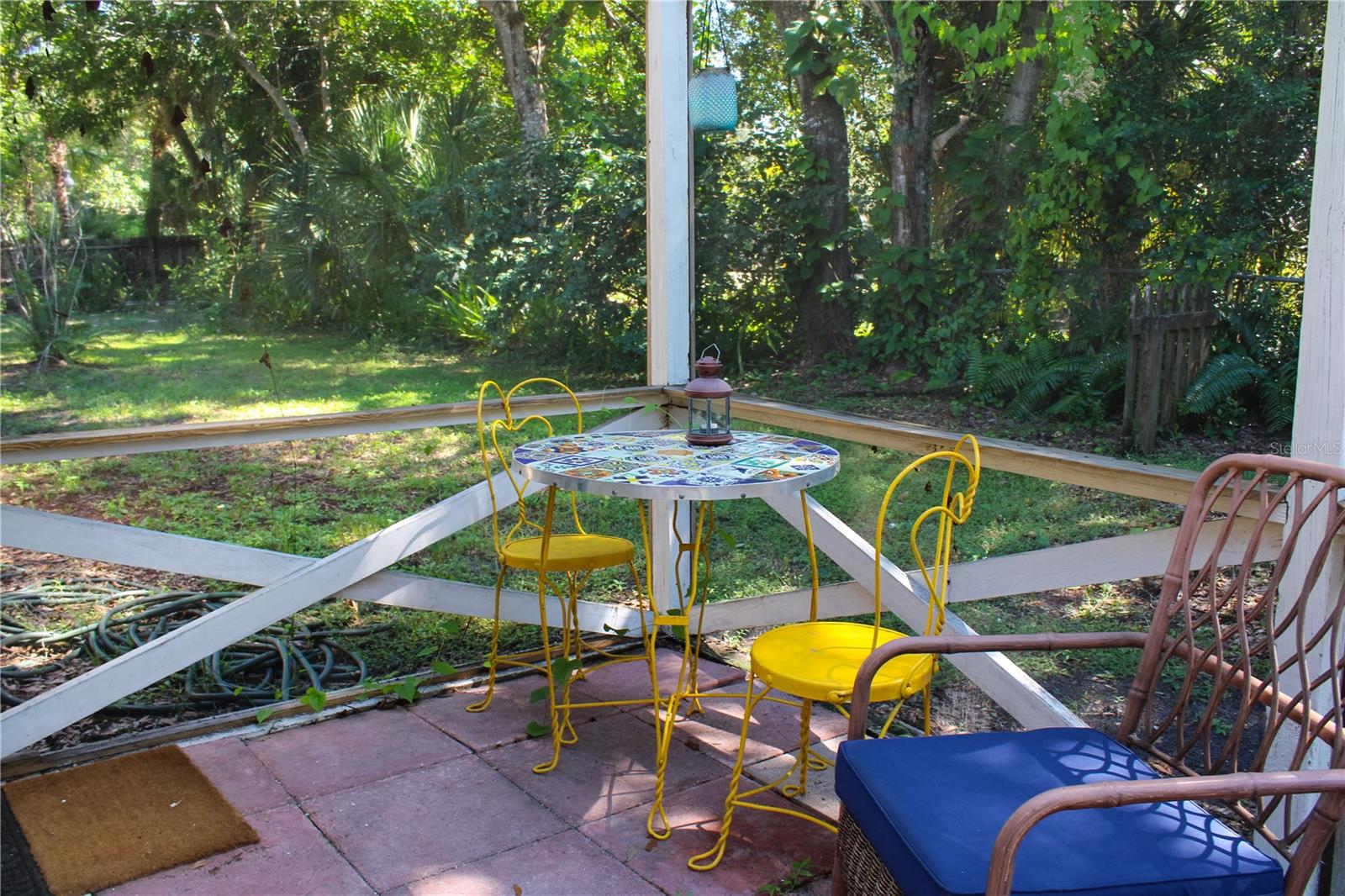 Screened lanai