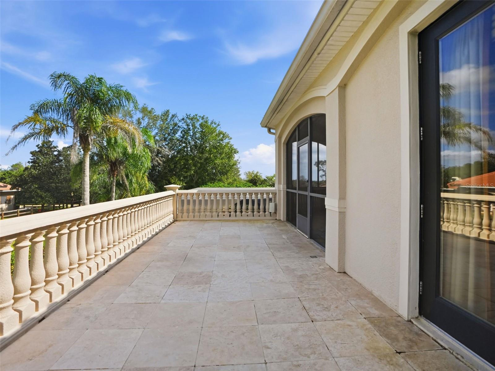 Upstairs Balcony