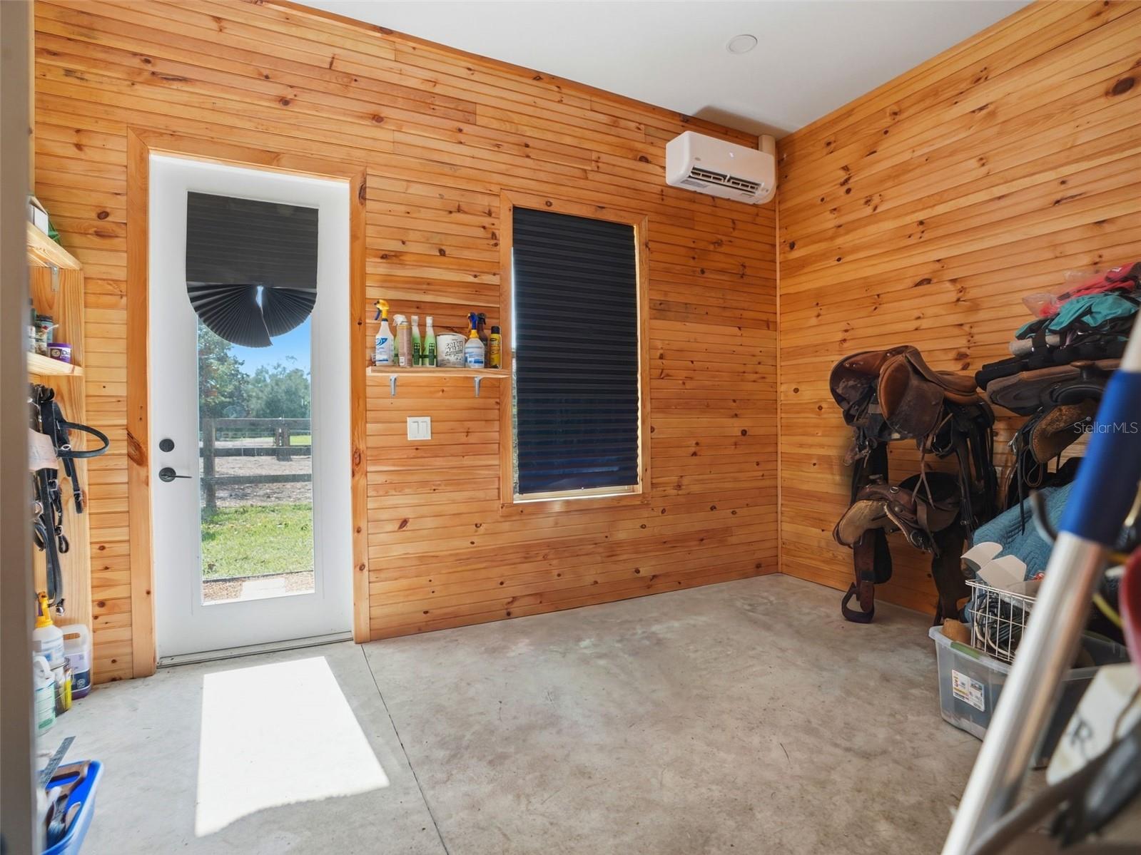 Temperature Controlled Tack Room