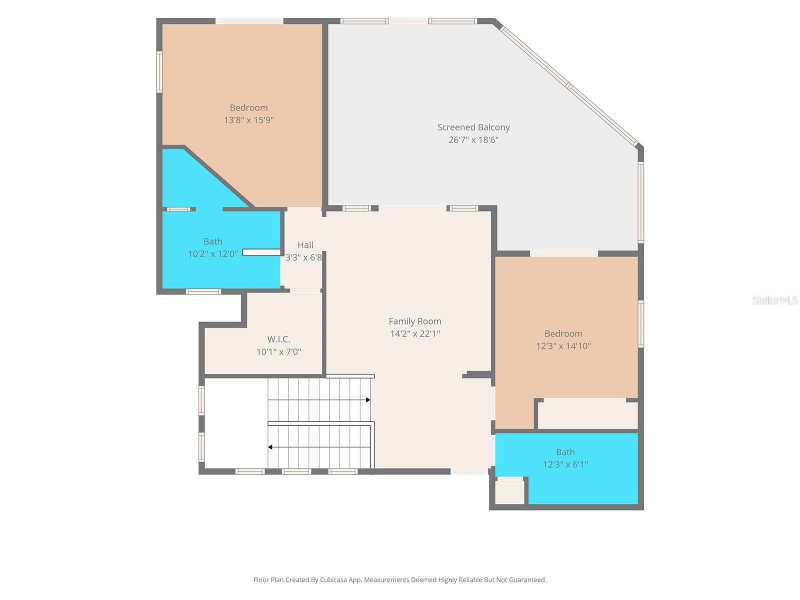 Upstairs Floor Plan