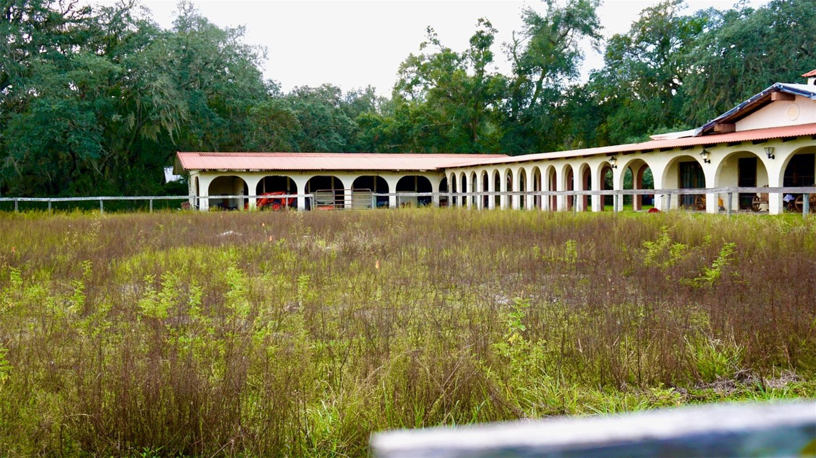 Riding Arena in the middle