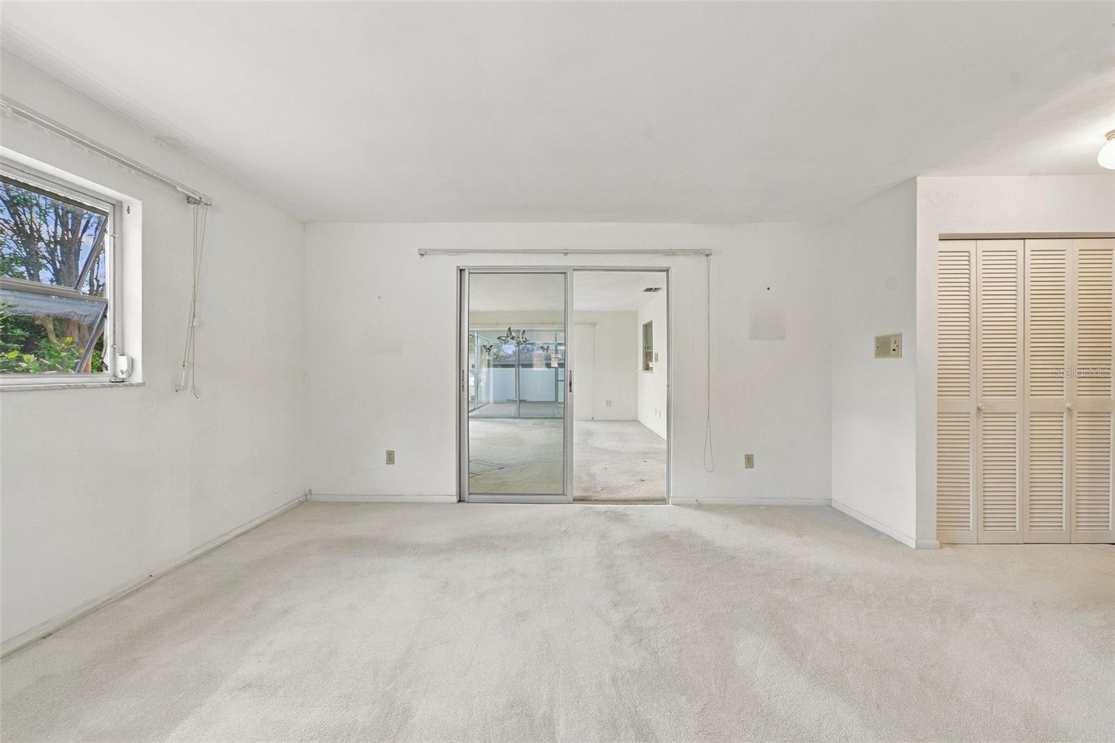 Alternate view of primary bedroom