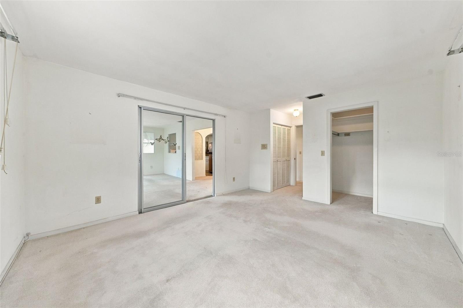 Alternate view of primary bedroom
