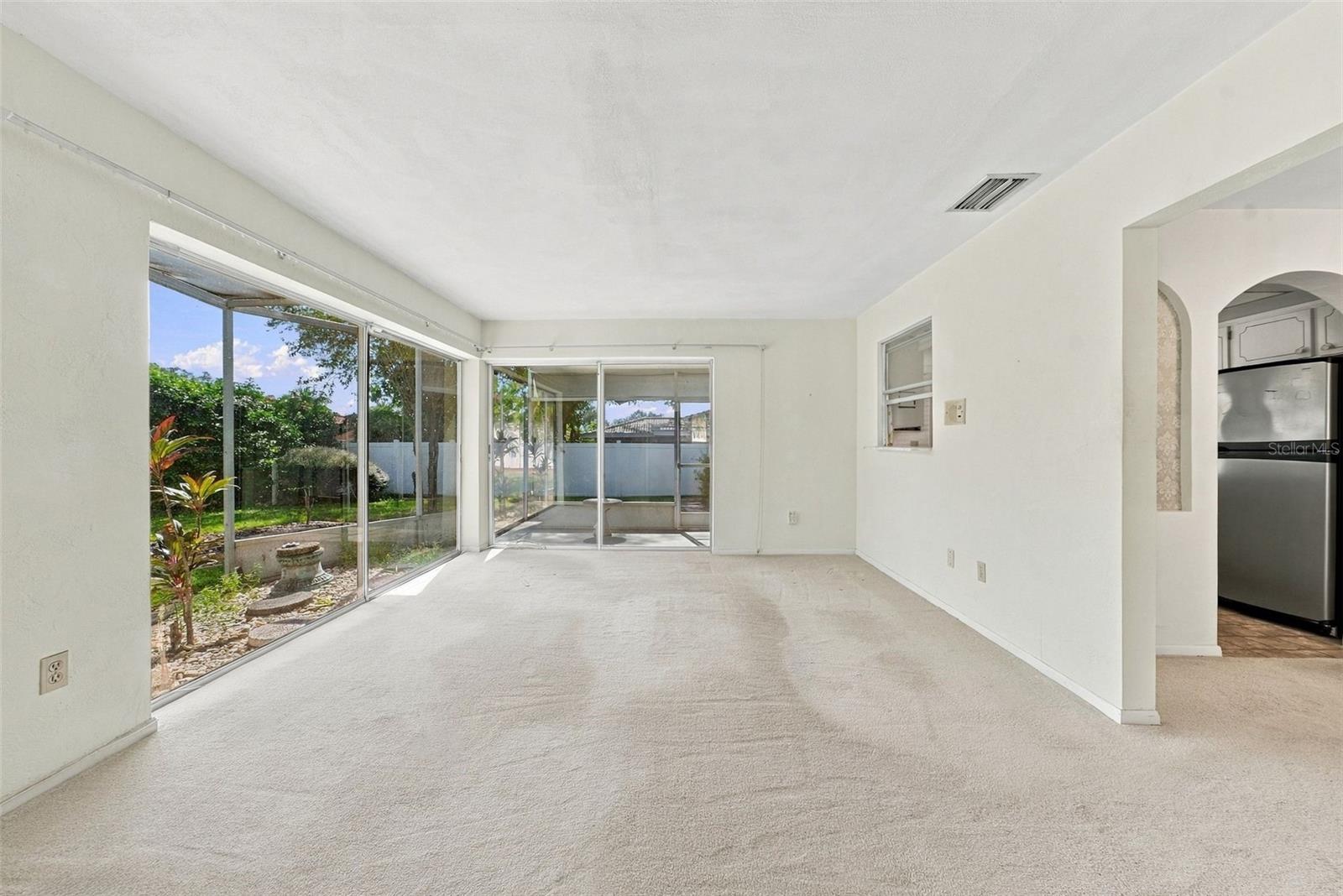 Alternate view of second living space