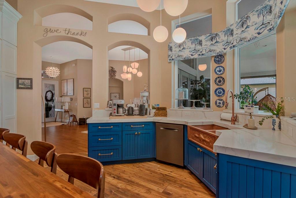 *Expansive Storage and Countertop Space