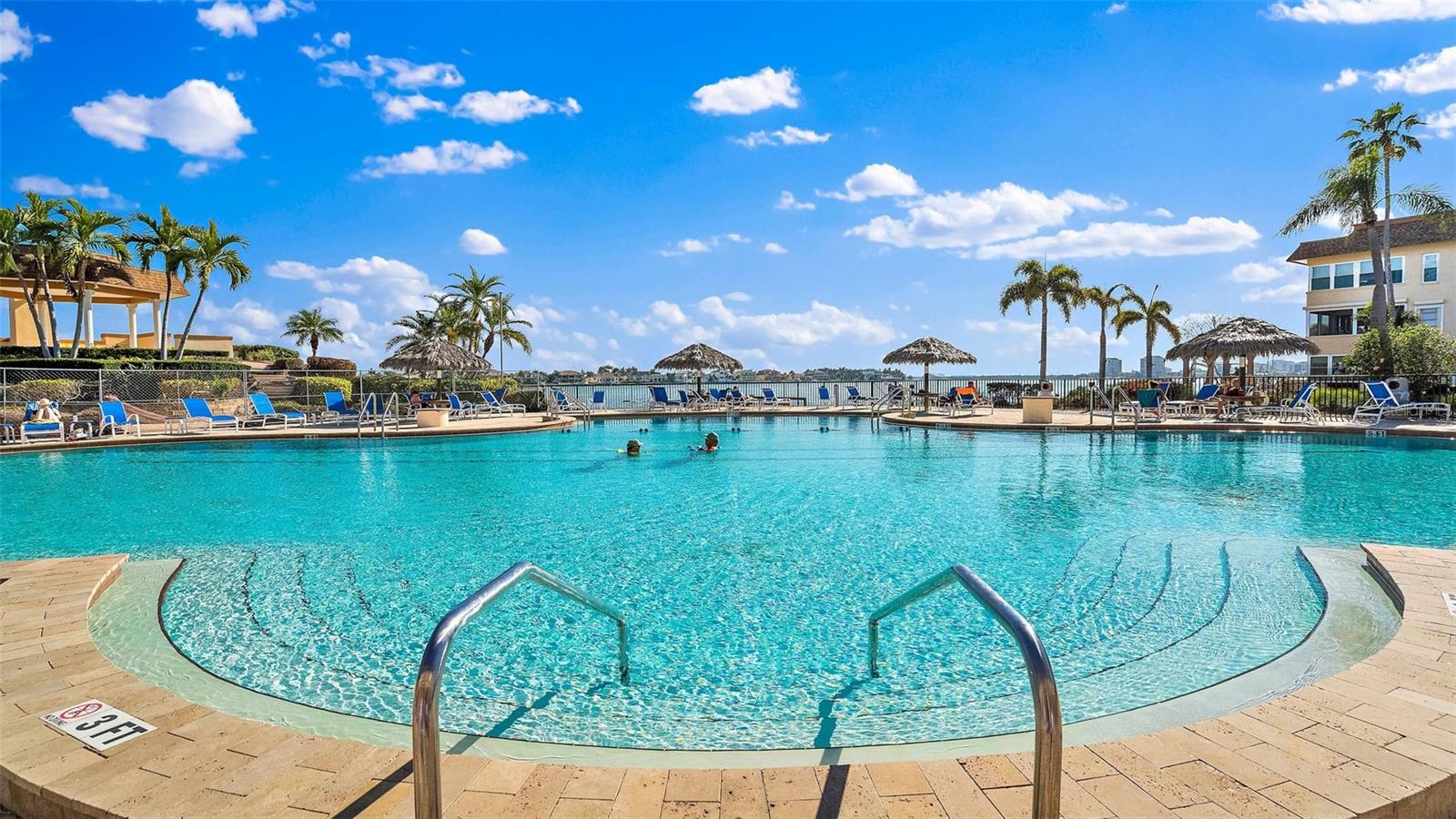One of many pools