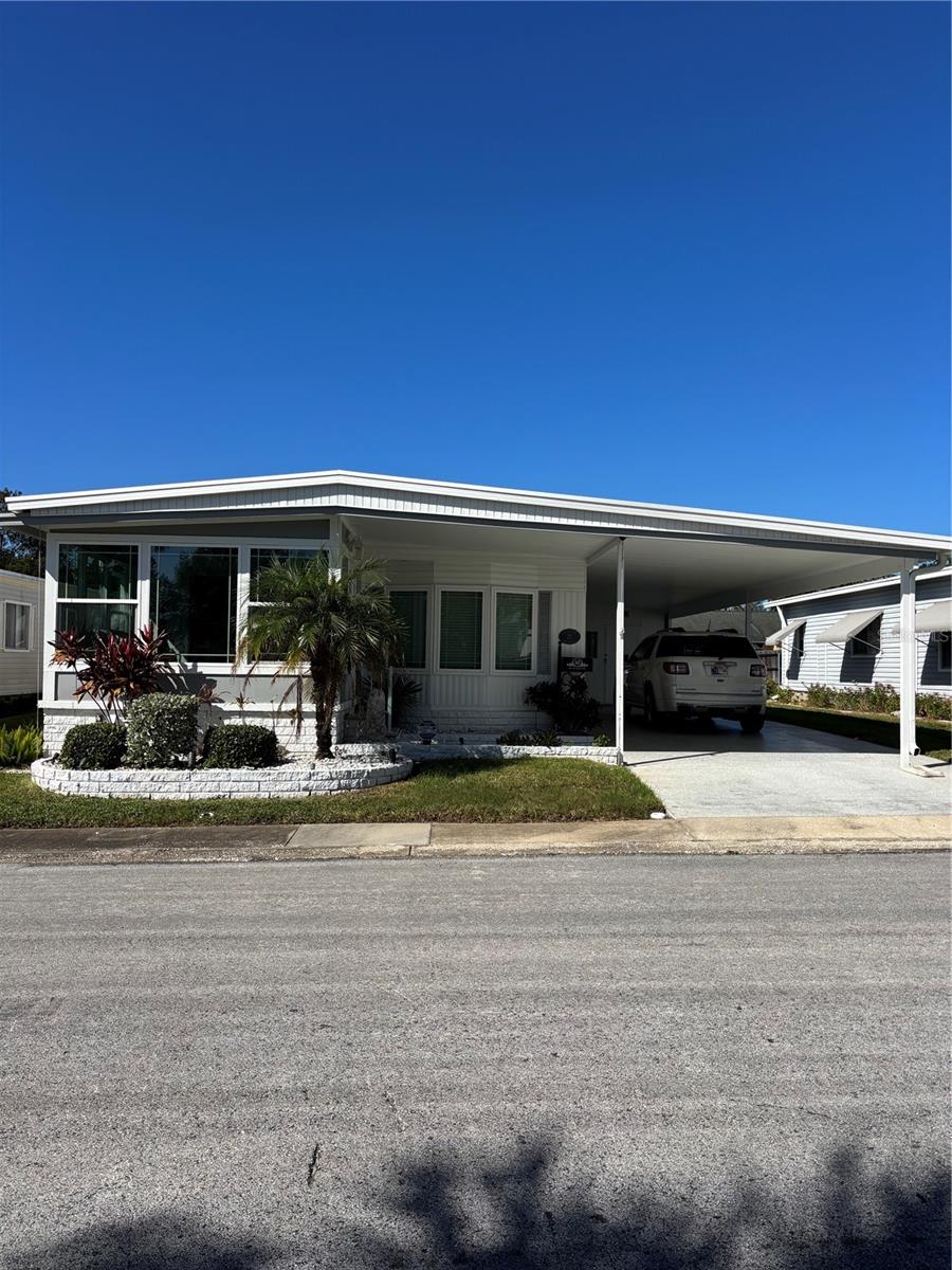 Front of the house