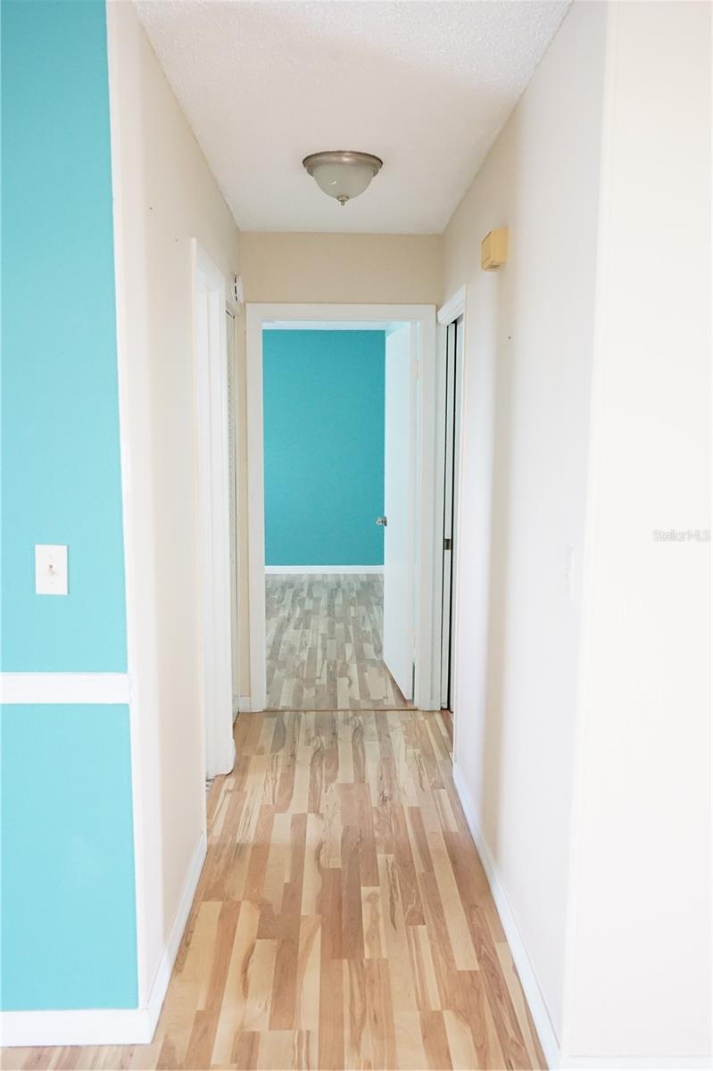 hallway to bedrooms