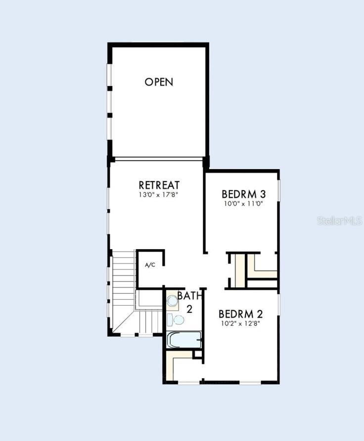 Floor Plan Second Floor