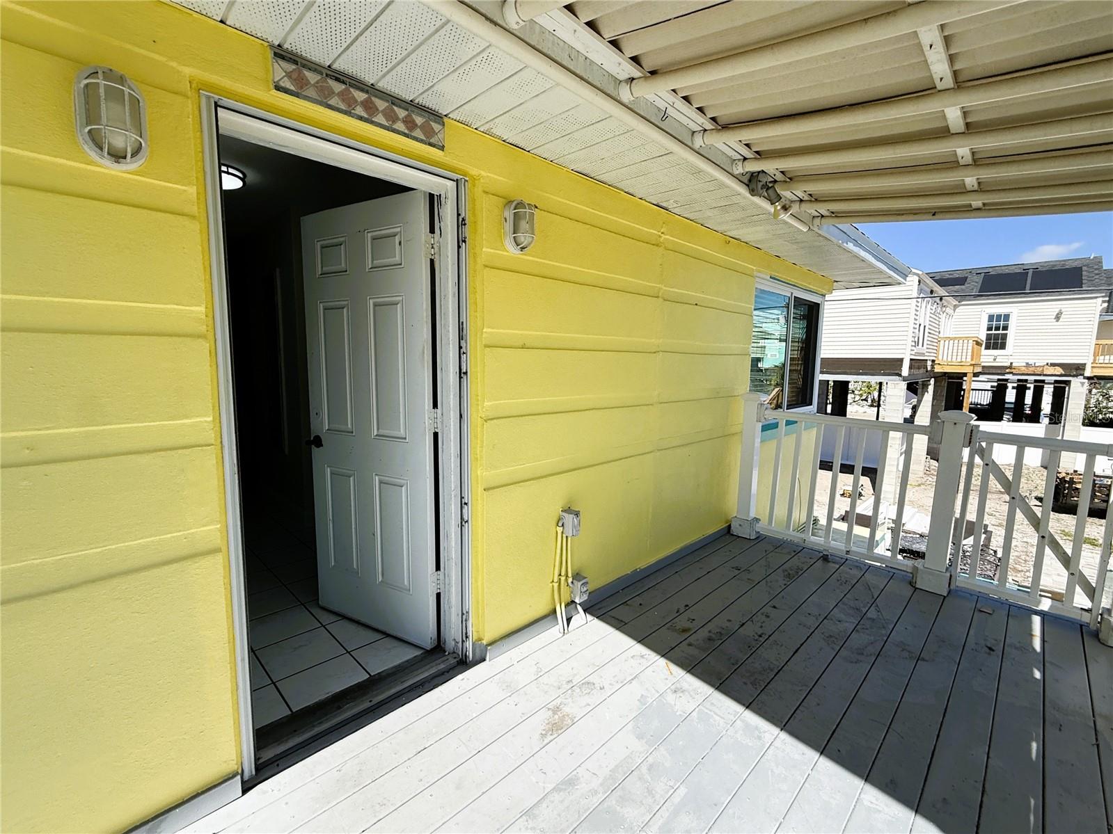 Rear Deck Patio