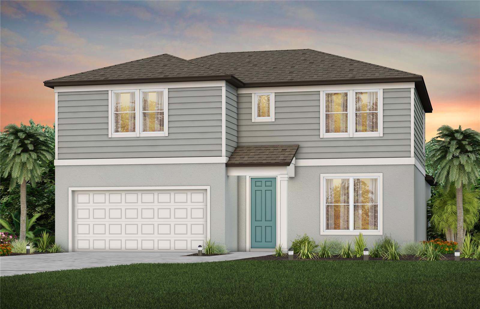 Exterior Rendering, Elevation FM1 Exterior Rendering, Elevation FM1