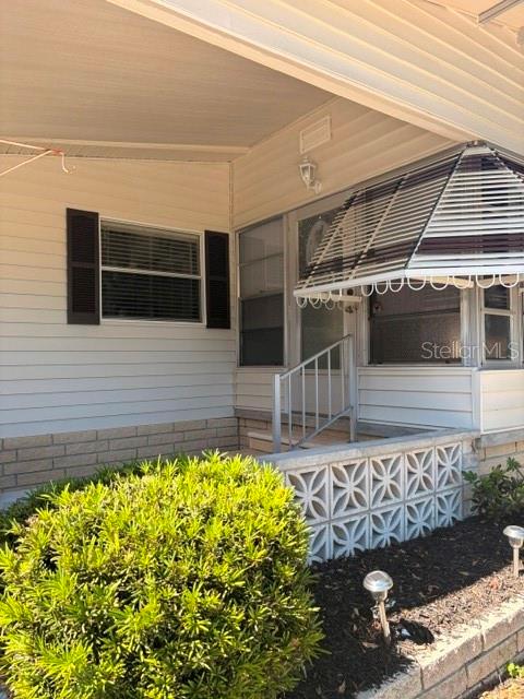 Front Patio Entrance