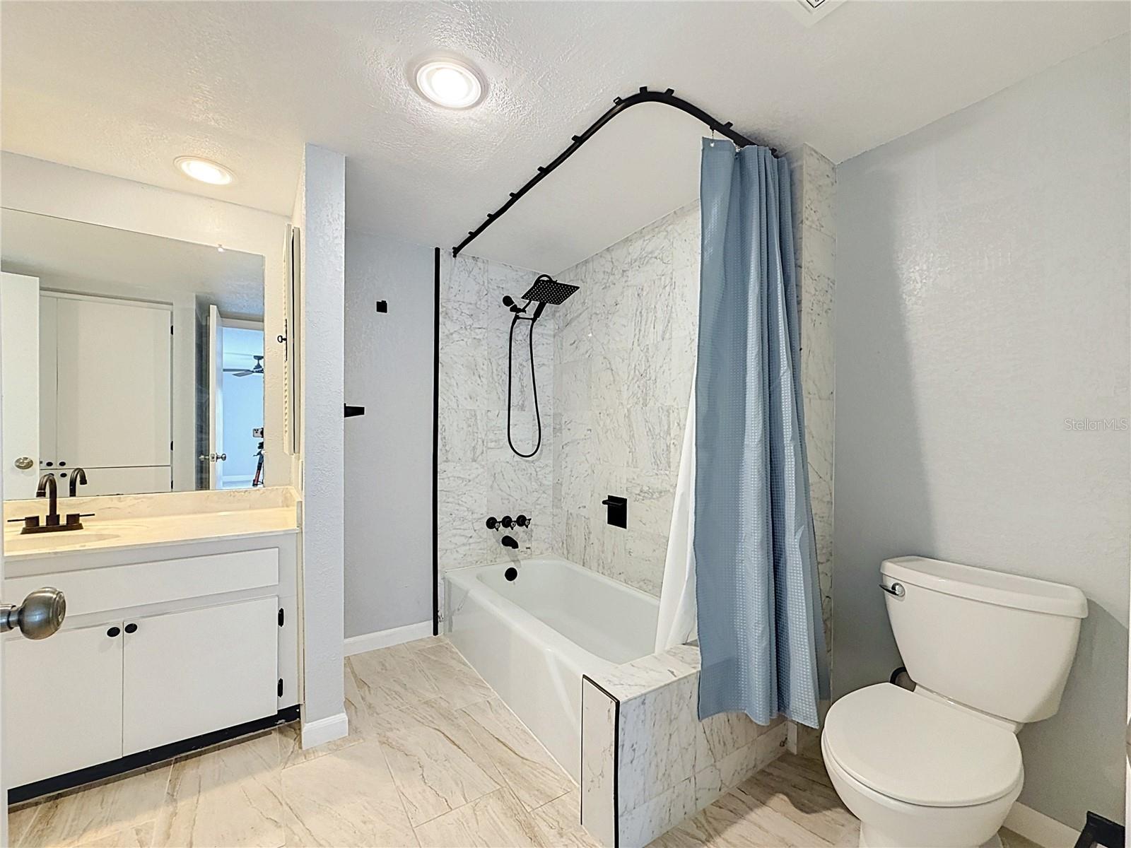 Update bath with Shower and Tub