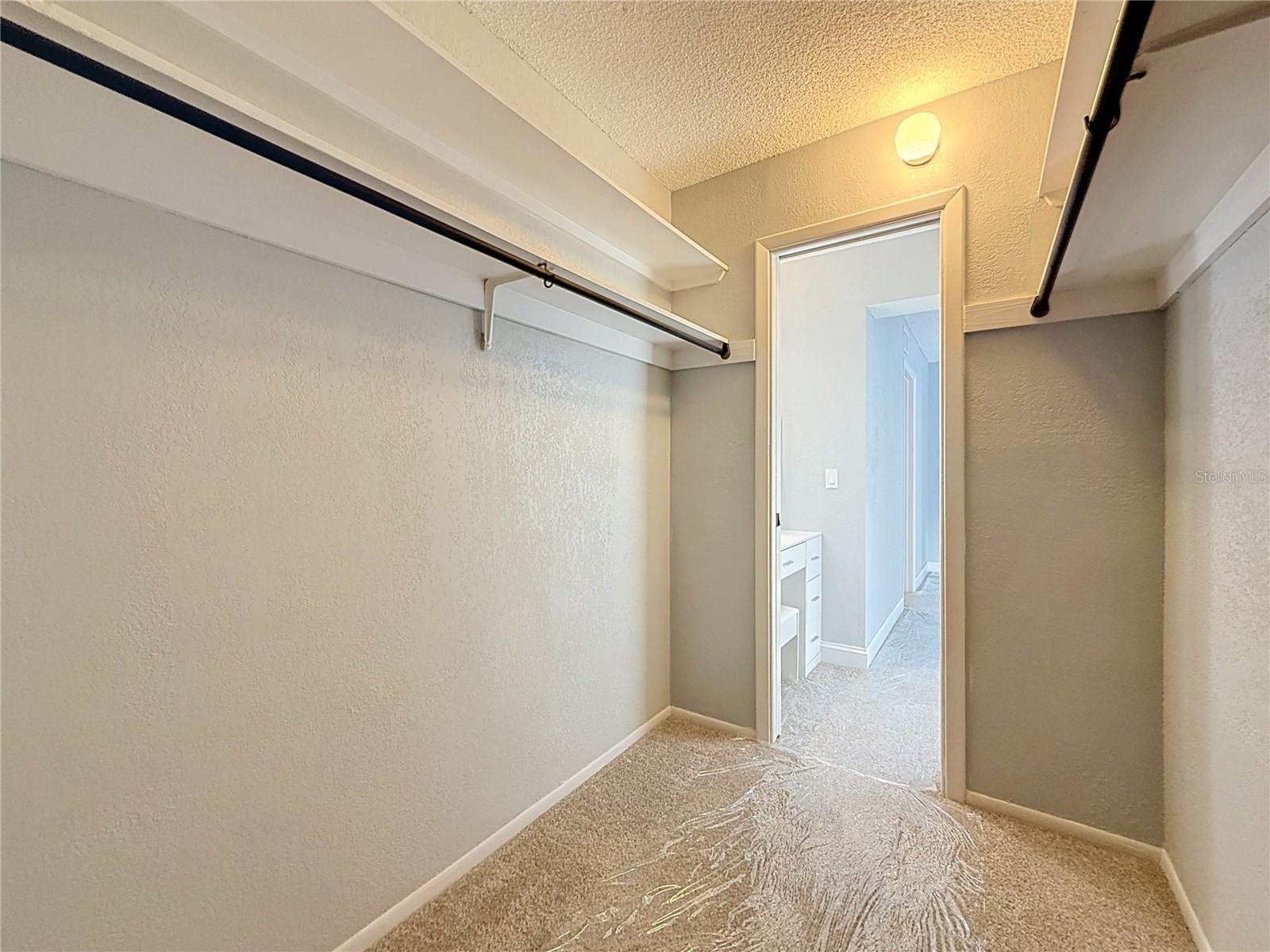 Spacious Walk-in closet