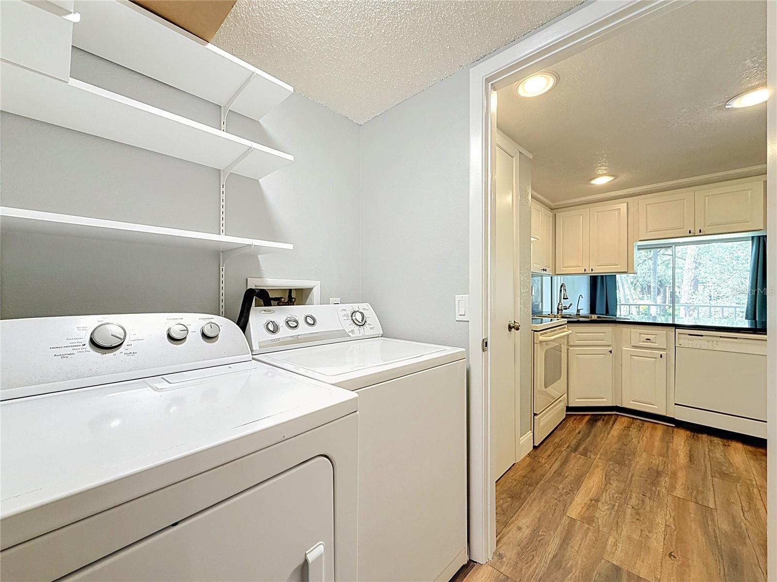 Utility / Laundry room off Kitchen