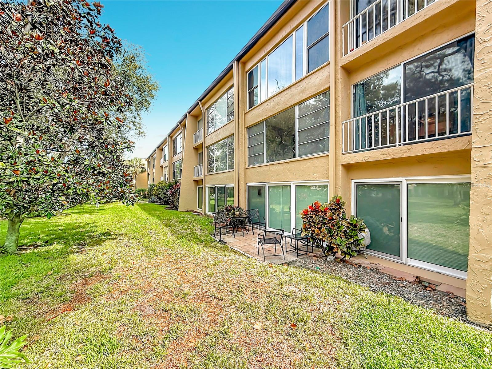 west view of 2nd floor condo