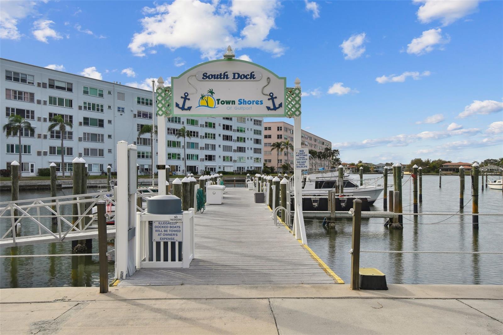 Marina Entry - South Dock