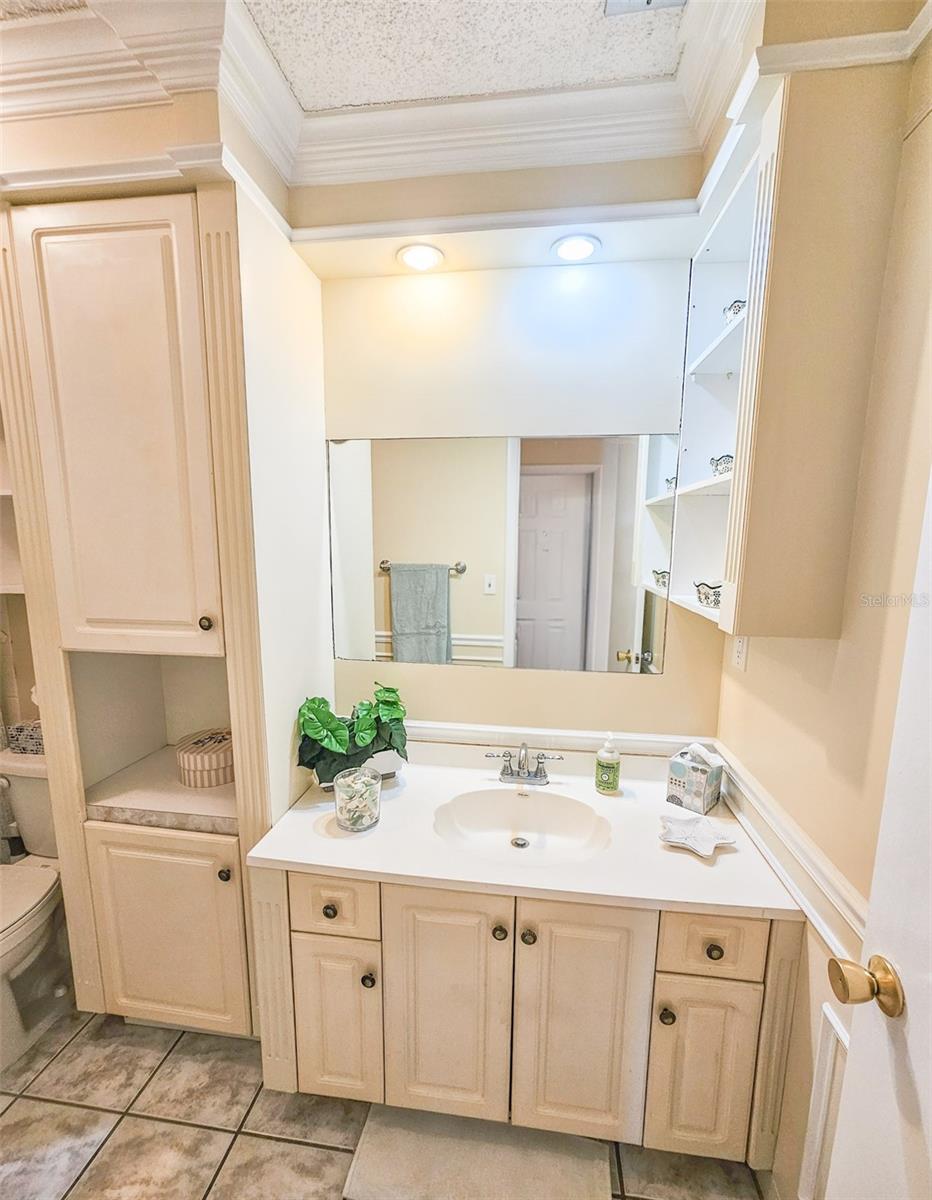 Bathroom Area.