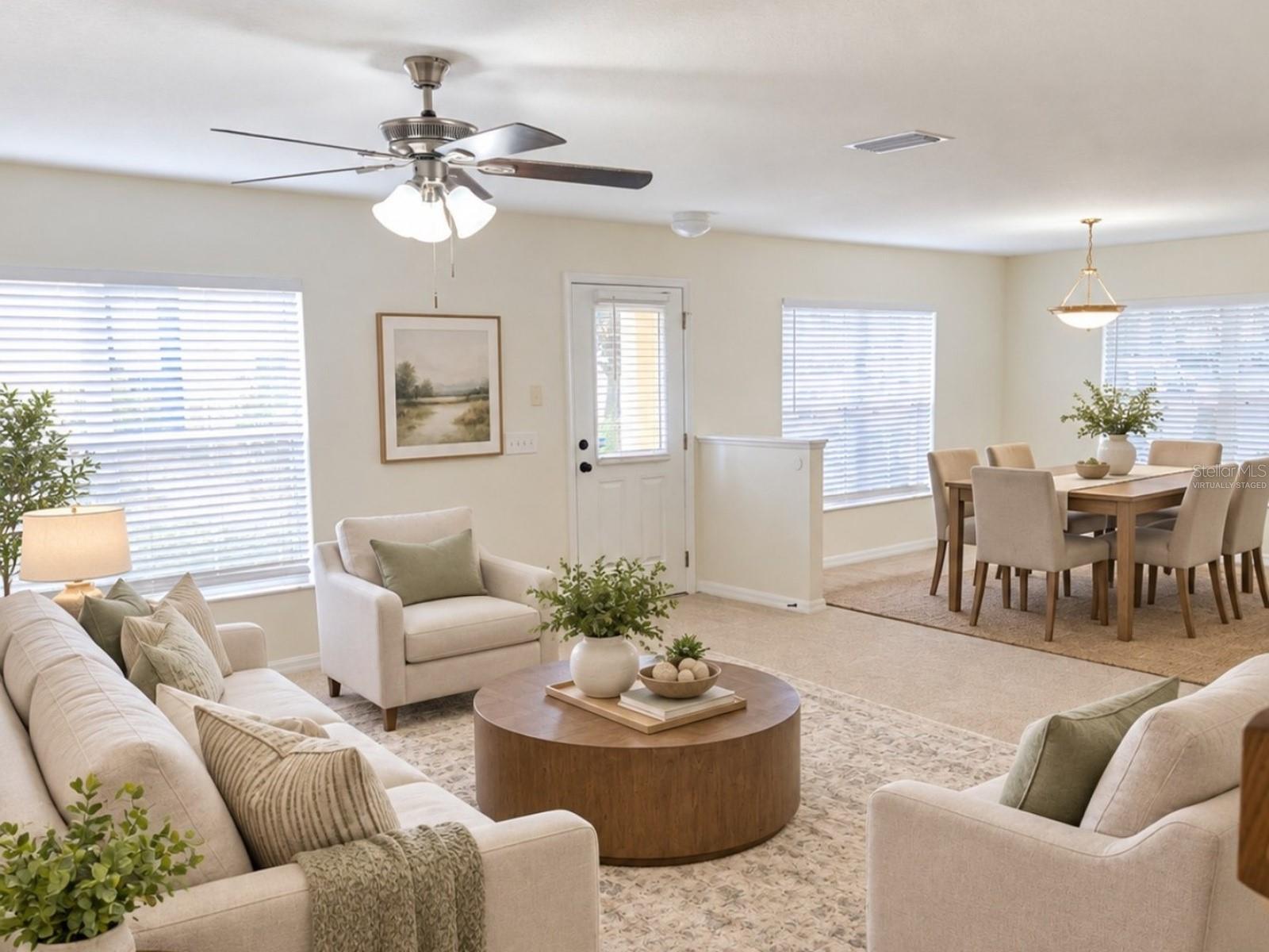 Virtually Staged - Family/Dining