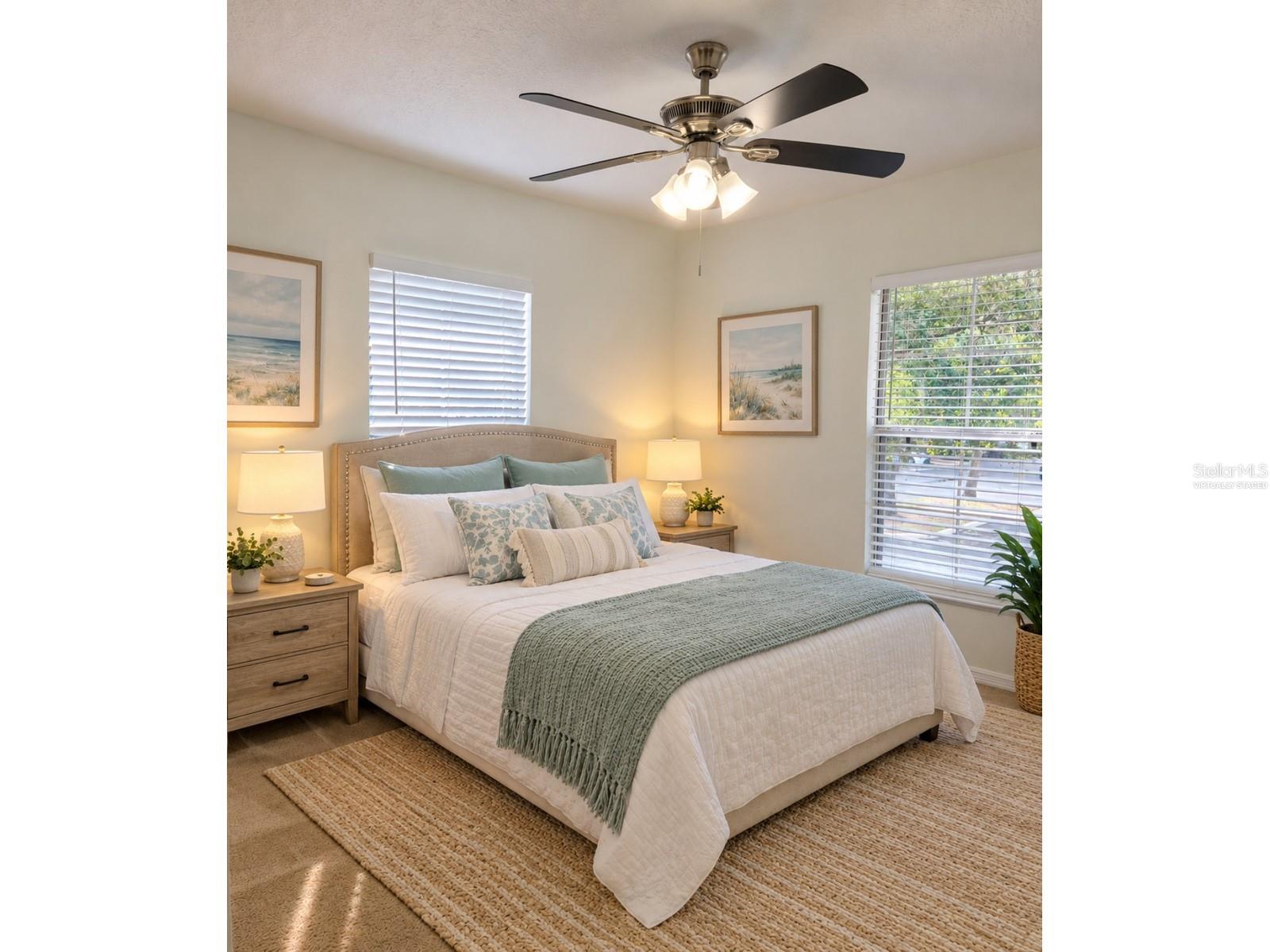Virtually Staged - 3rd Bedroom