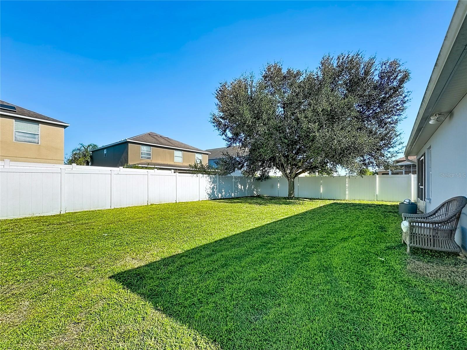 Fenced Yard