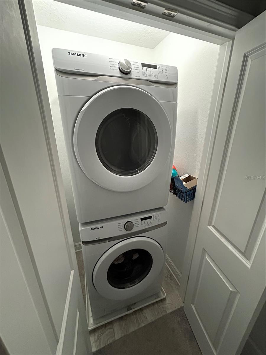 Upstairs laundry