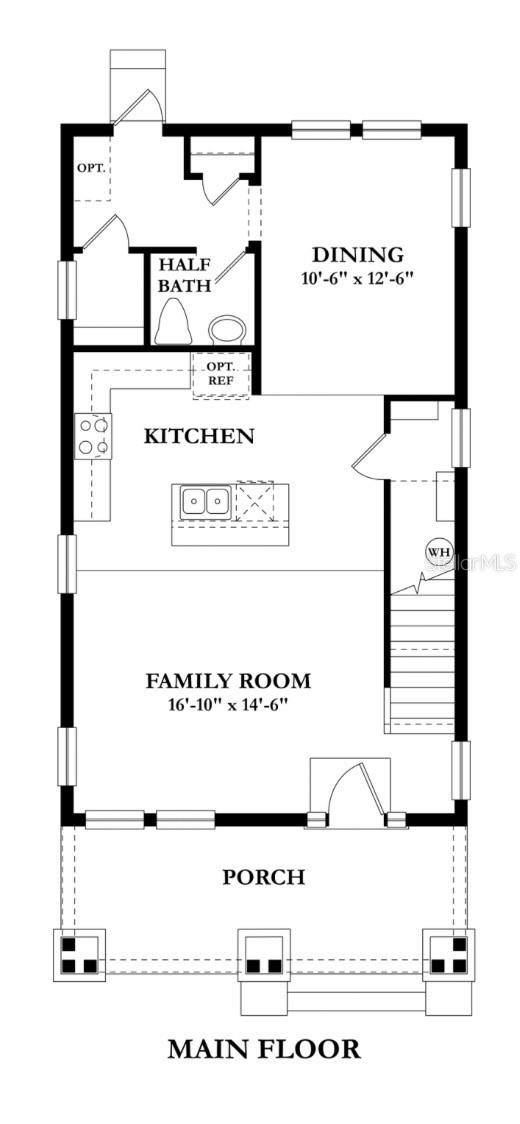 Main level lay out