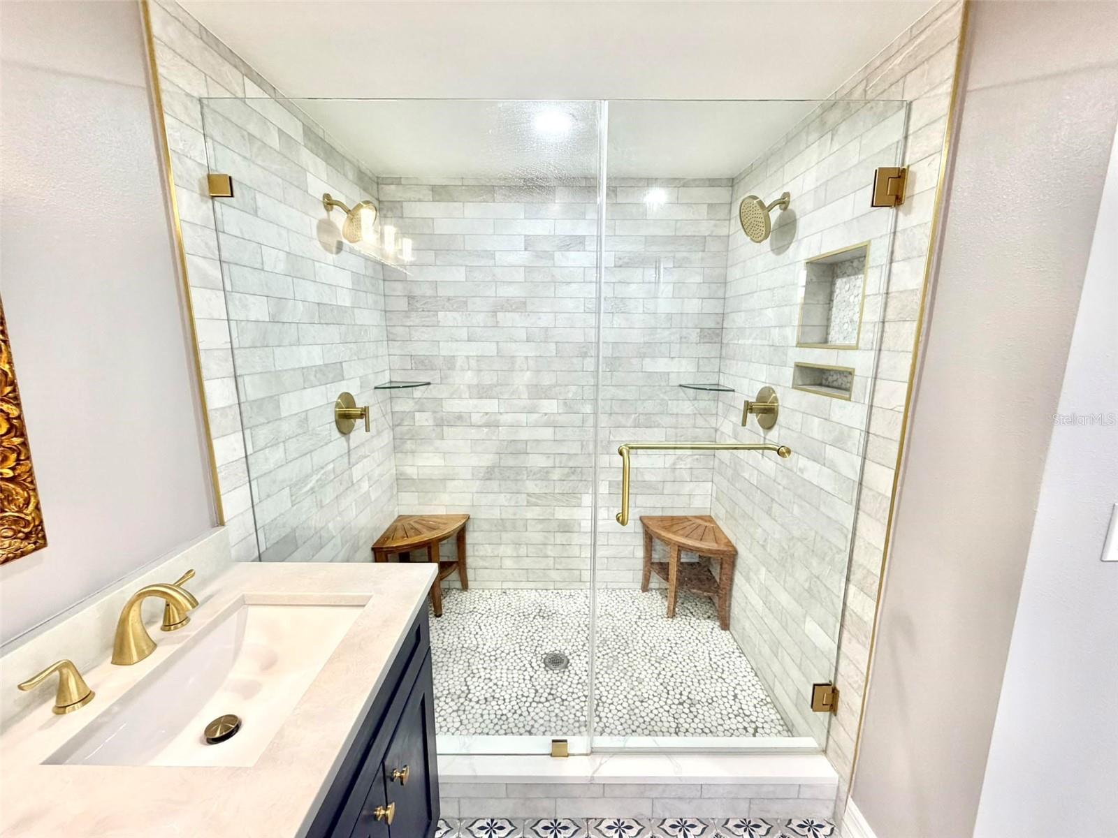 Primary Bath Walk in Shower