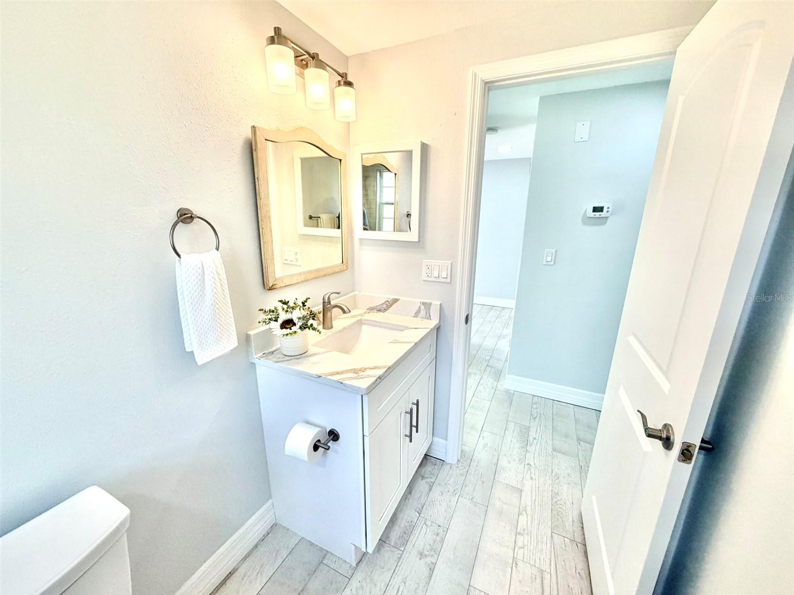 Full Bath in the Hallway