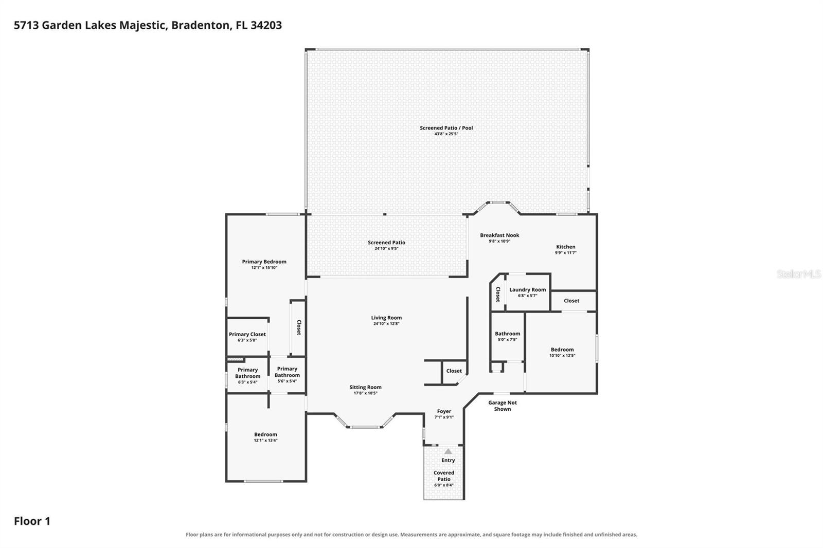 5713 GARDEN LAKES MAJESTIC, Bradenton, FL 34203 5713 GARDEN LAKES MAJESTIC, Bradenton, FL 34203
