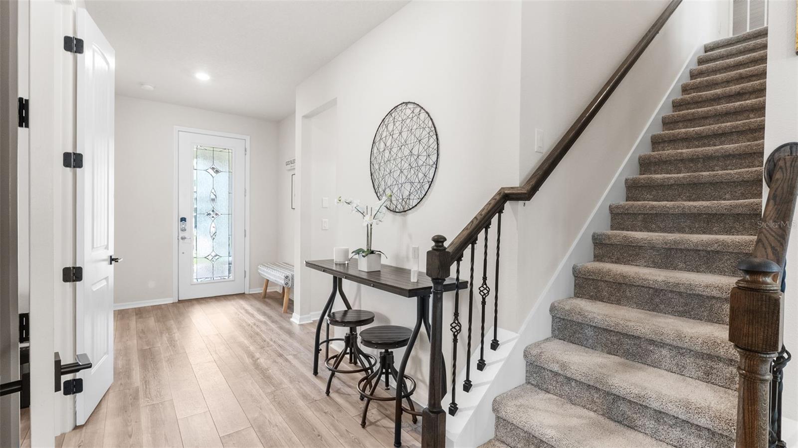 Staircase To Second Floor