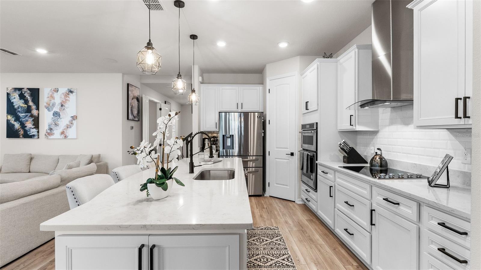 Kitchen: Ample Cabinetry