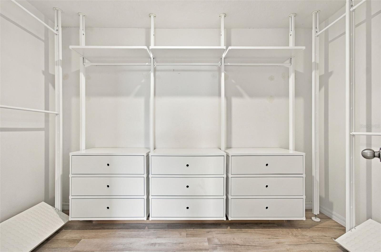 PRIMARY CLOSET