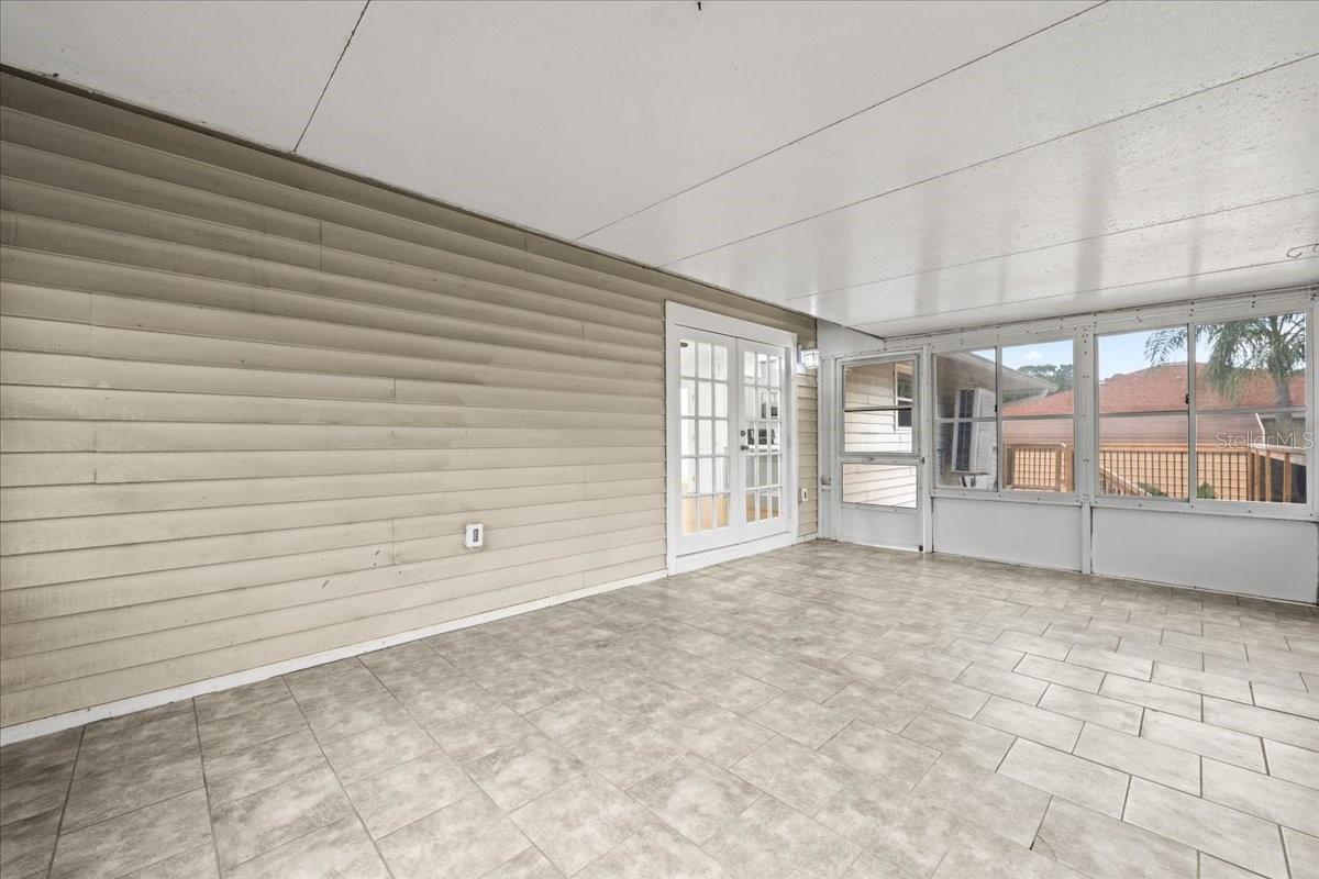 Enclosed Florida Room