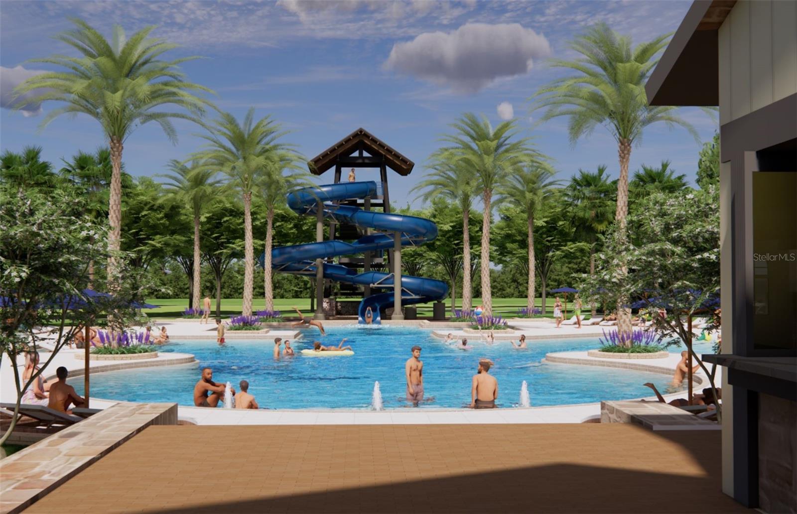 Exterior Rendering, Elevation
