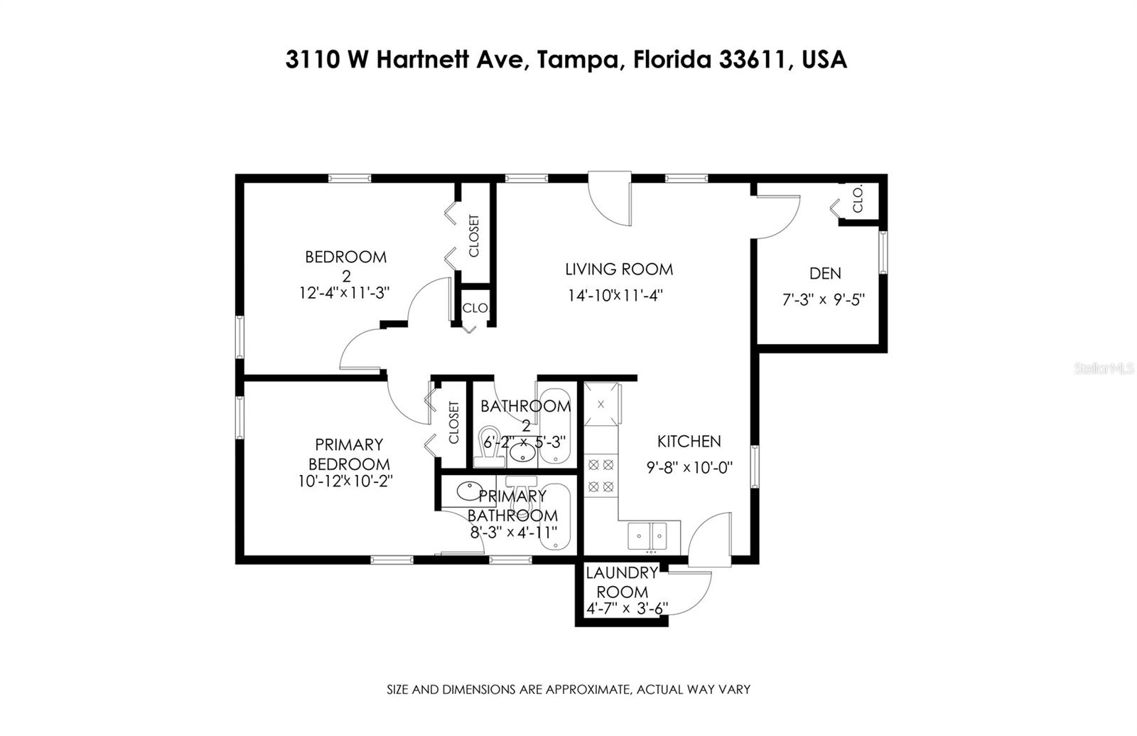 3110 W HARTNETT AVENUE, Tampa, FL 33611