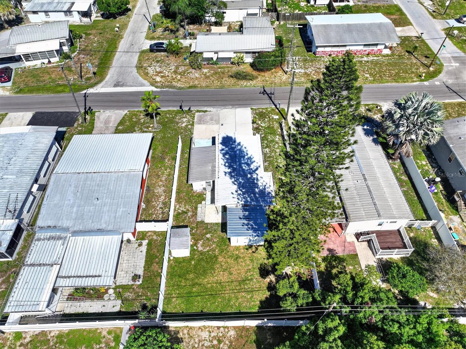 Aerial view of the lot. Aerial view of the lot.
