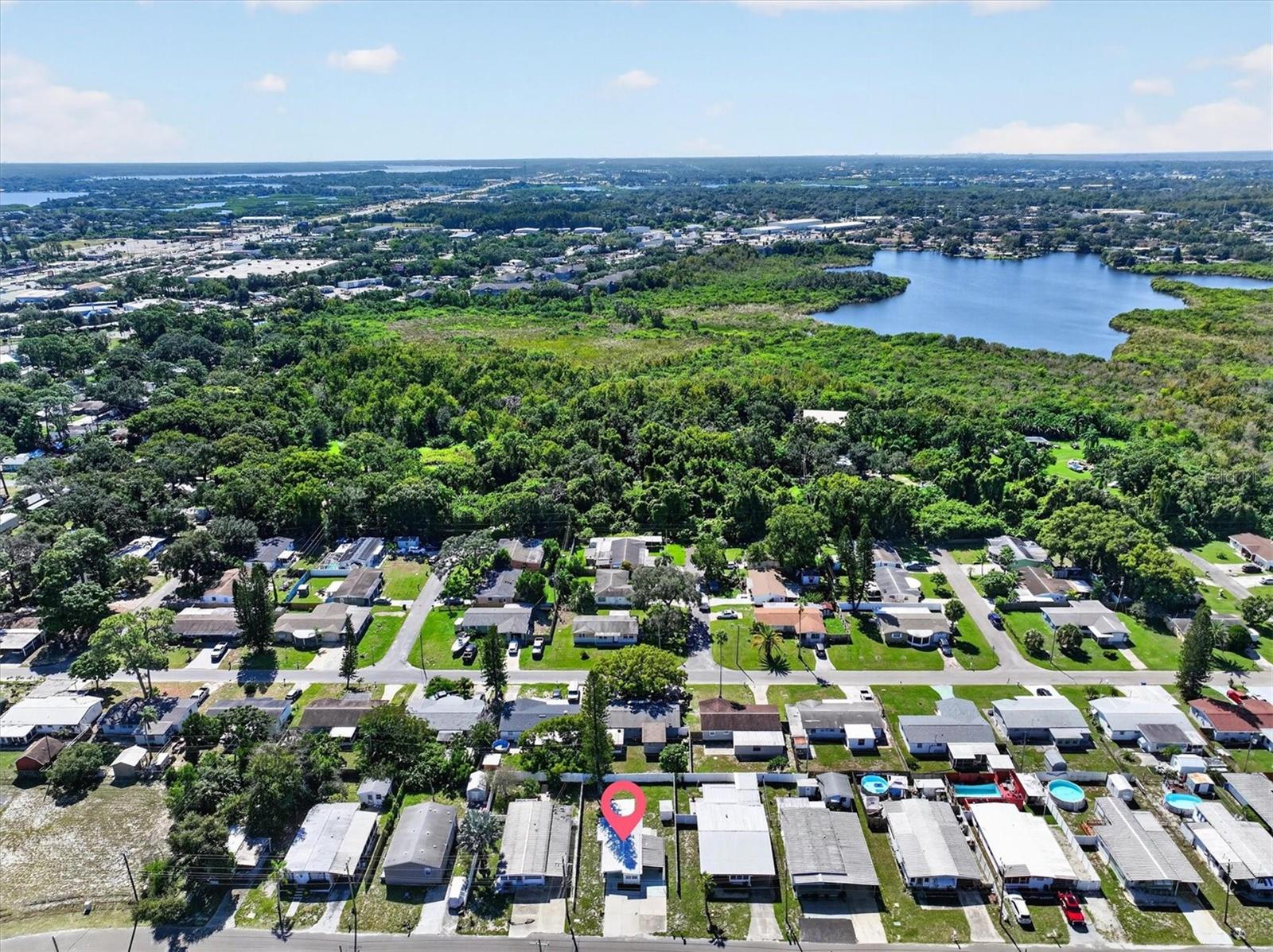 More aerial views