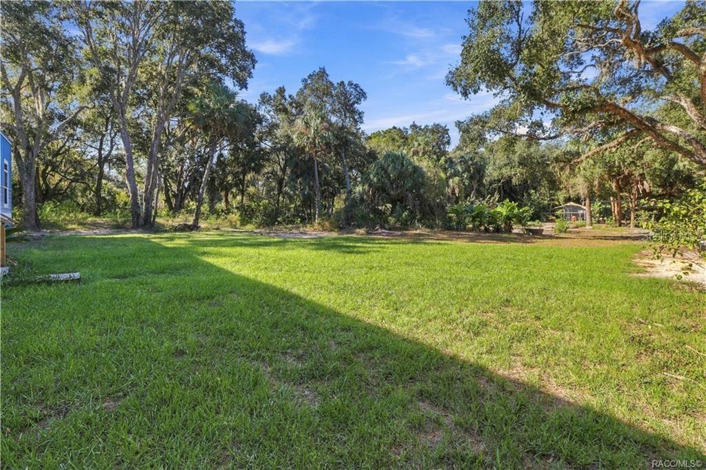 YOUR OWN OUTDOOR RETREAT! Beautiful green space surrounded by mature shade trees & natural Florida vegetation. Bring your outdoor toys & enjoy the possibilities of 1.42 acres!