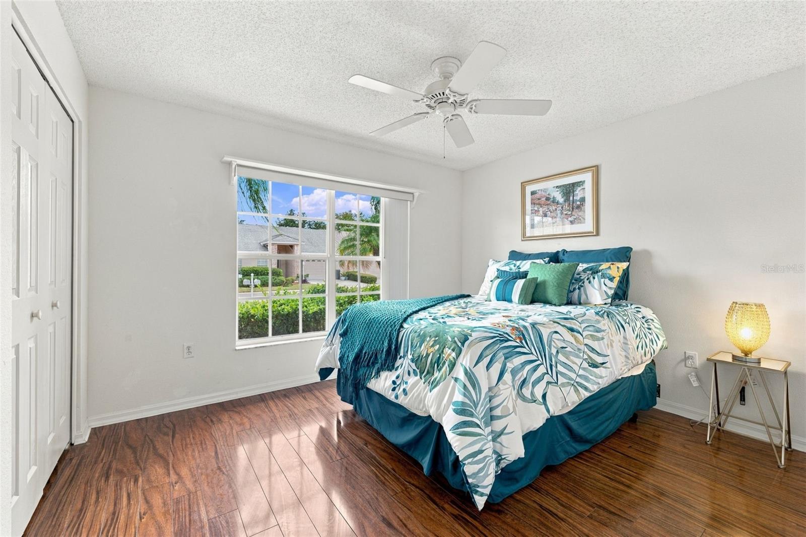 Secondary bedroom located at the front of the home