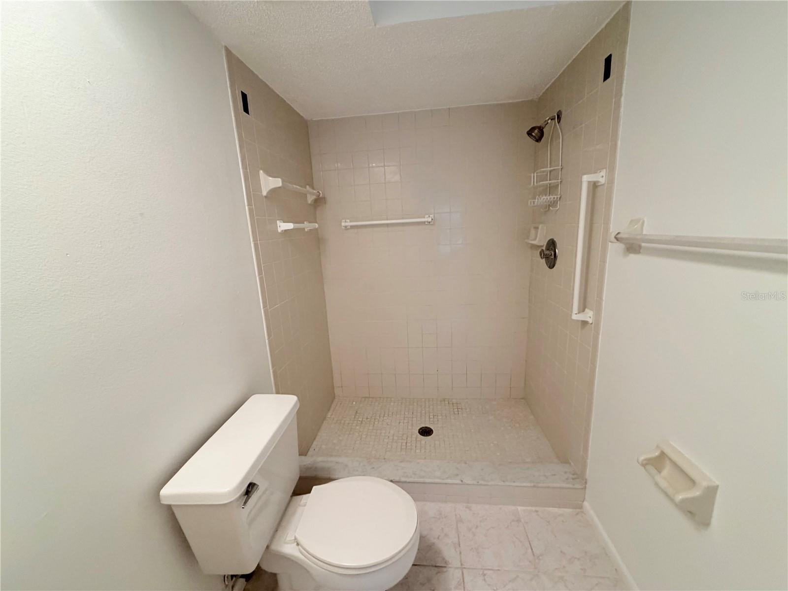 inside laundry closet