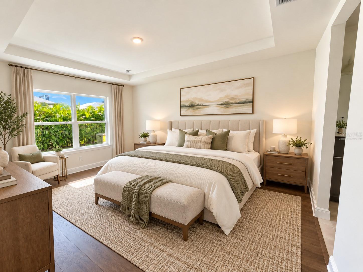 Virtually Staged - Primary Bedroom