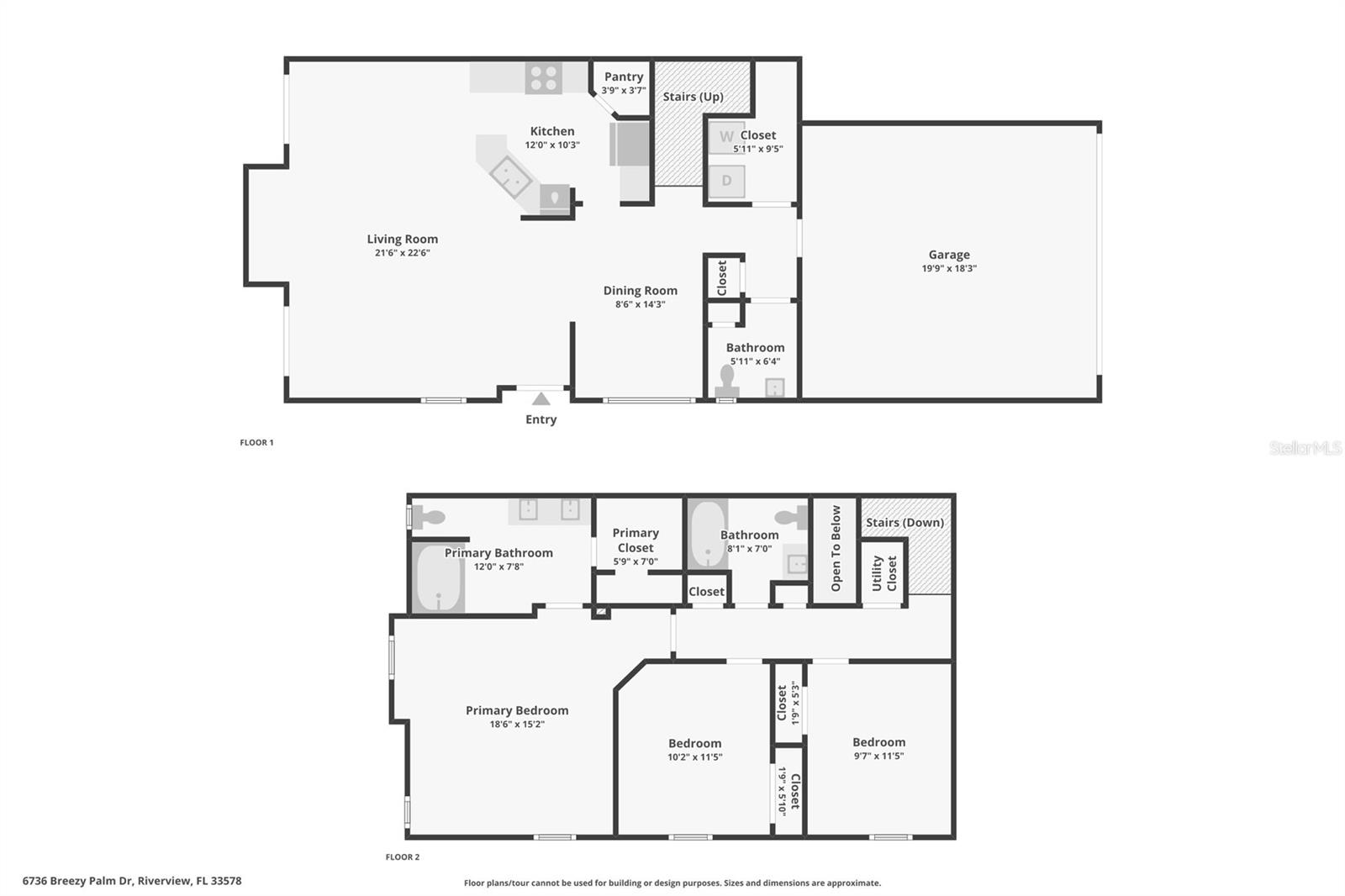 6736 BREEZY PALM DRIVE, Riverview, FL 33578