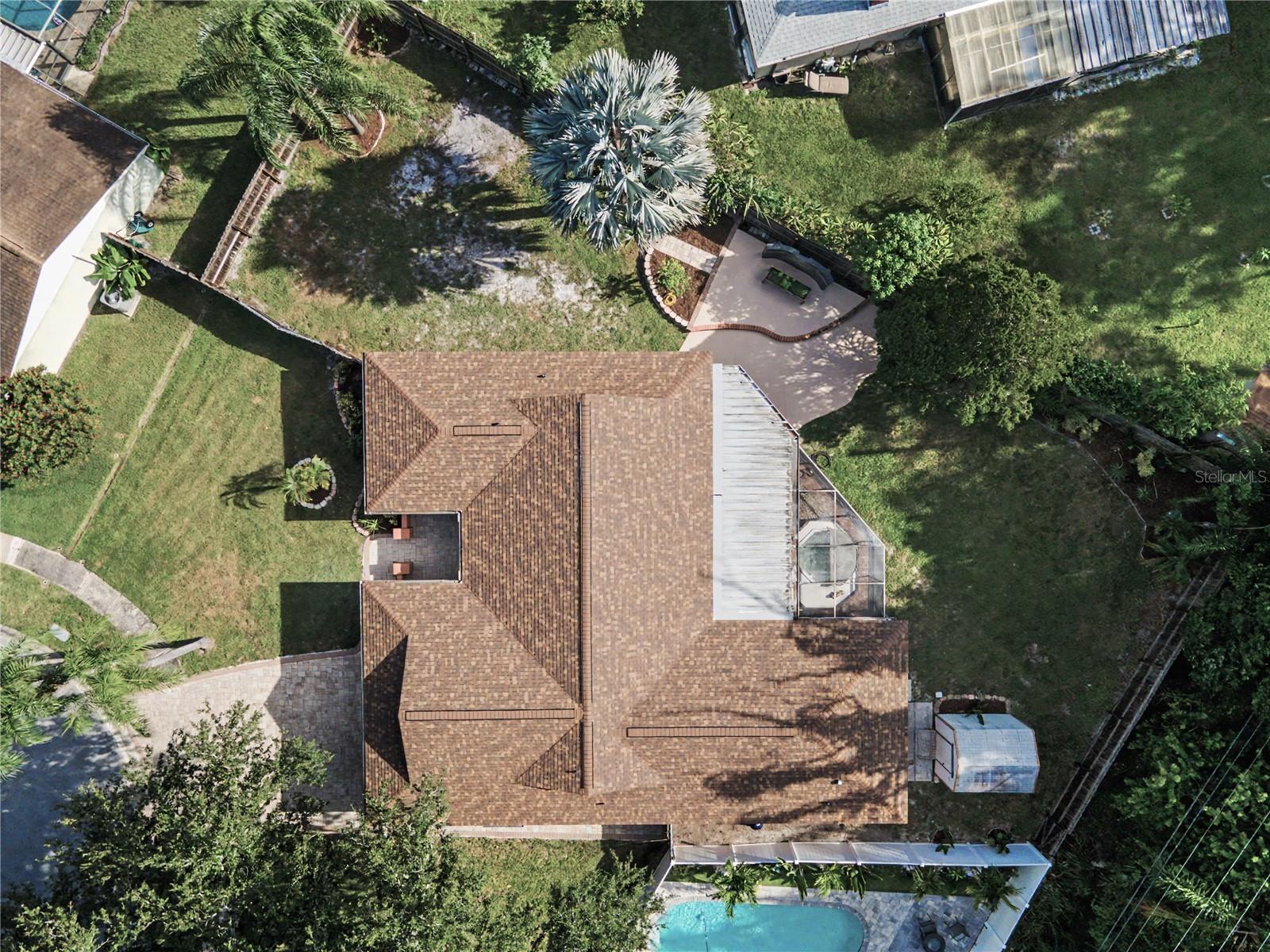 41. Aerial Shows Full Footprint of this Massive 1/4 Acre Lot! FULLY FENCED!