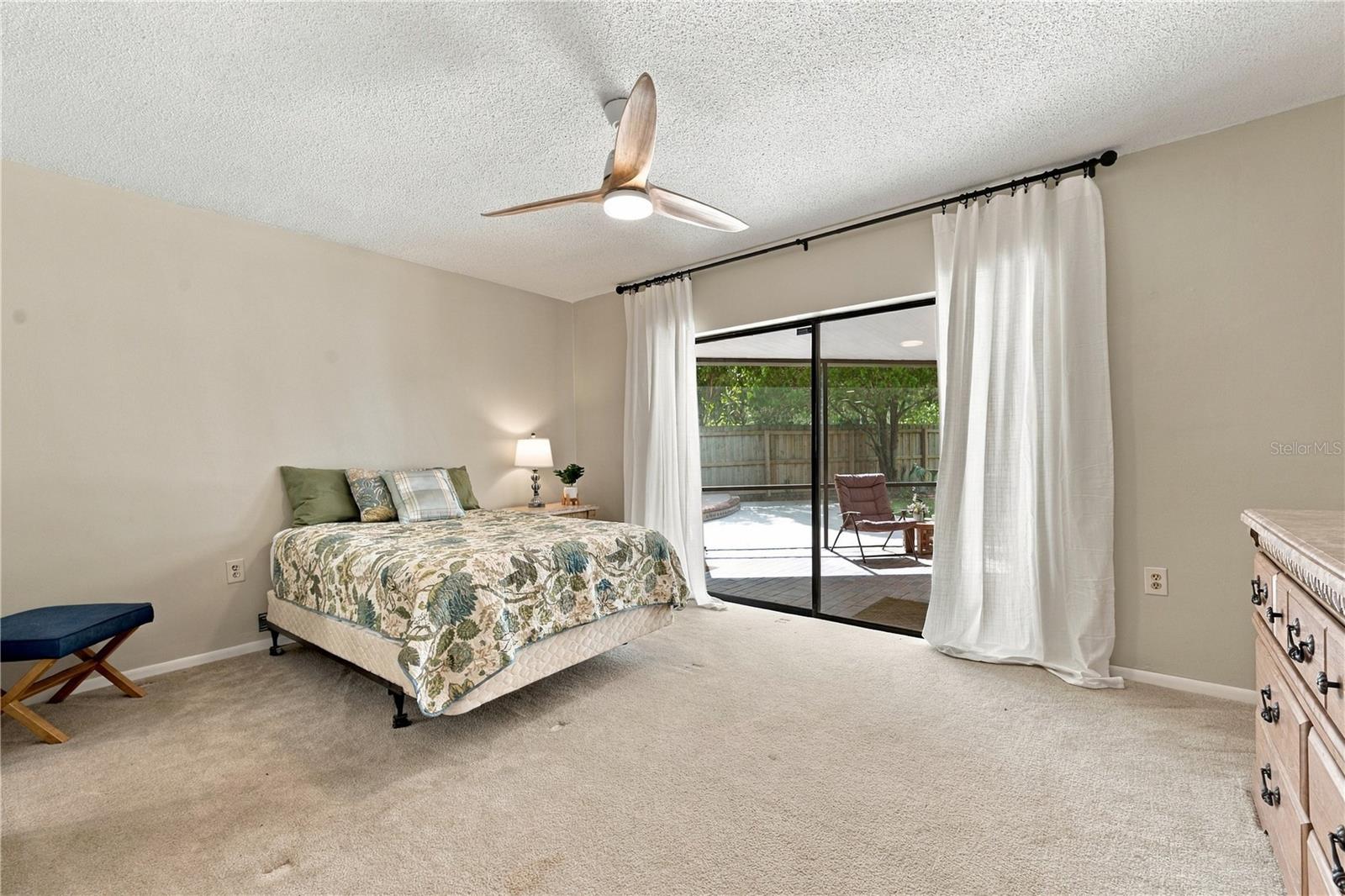 64. Bedroom #2 (11.7 x 15') is About the Same Size as the Primary Bedroom.. a King Size Bed Fits Easily in this Room..