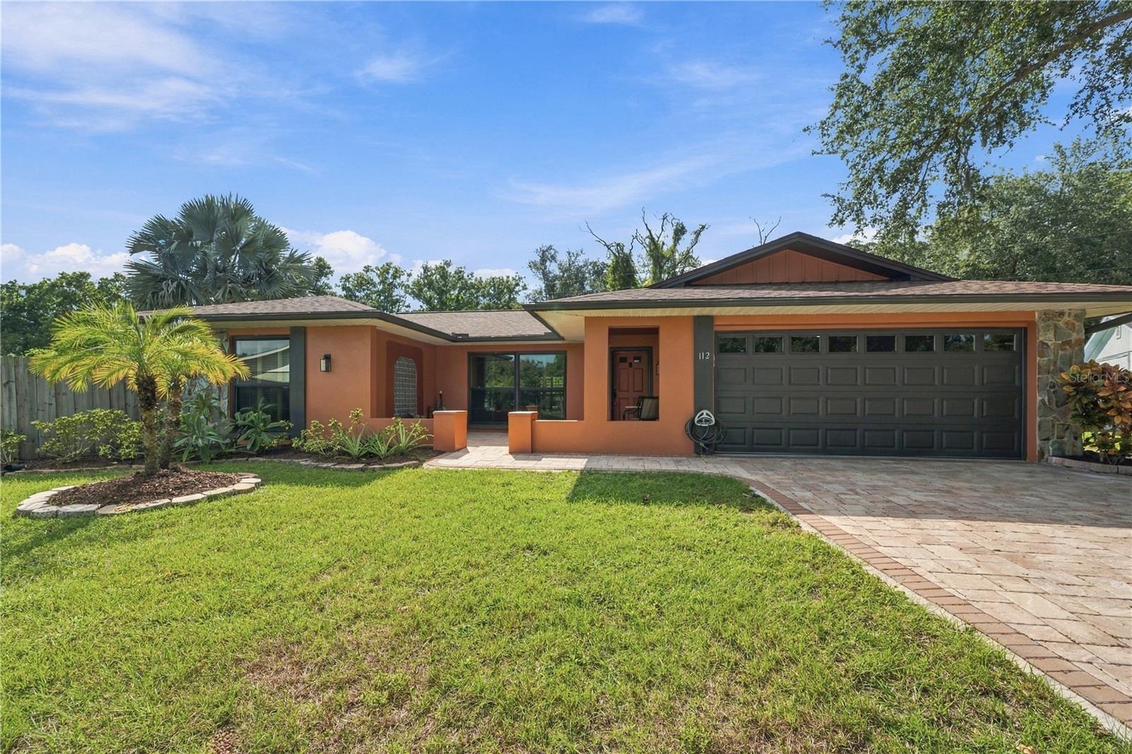 41a. FULL EXTERIOR Freshly Painted Warm Welcoming Hues... This Home is Set Apart from the Rest.. In a Good Way!