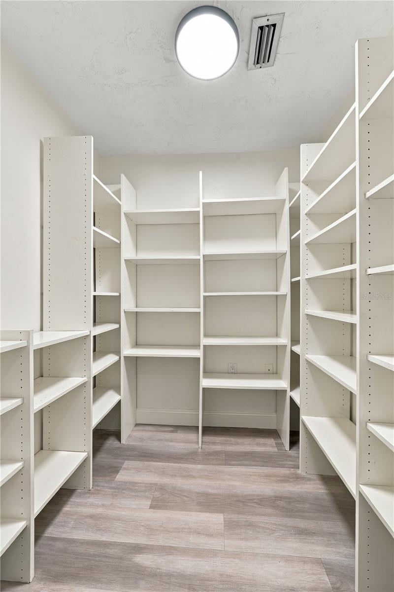 47a. PANTRY to Make Your Girlfriends Jealous, Lol! (6.3 x 6.4) - I'm TOLD This Room IS Plumbed to be a Bathroom.. This Floor plan Typically Has a Bathroom in This Space!