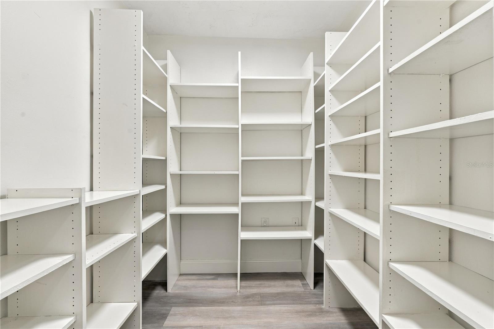 17. Now THIS is a Pantry (6.3 x 6.4') to Brag About.. You Can Store ALL Your Kitchen Goodies in This Room.. And Whatever Else You'd Like Nearby!