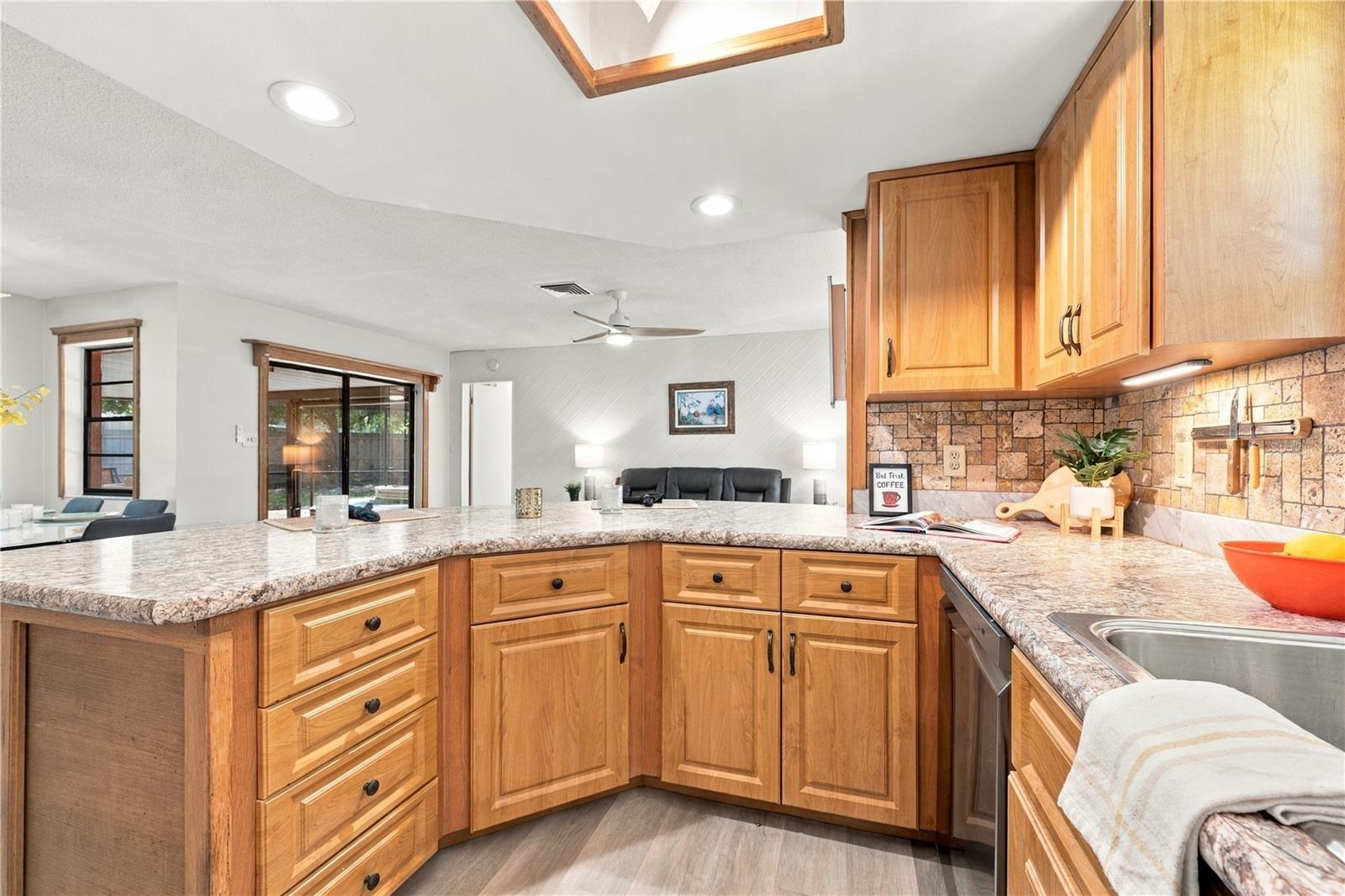 51. Updated Kitchen (9.4 x 12.2') Allows You to Be Part of the ACTION .. While Prepping/Cooking!