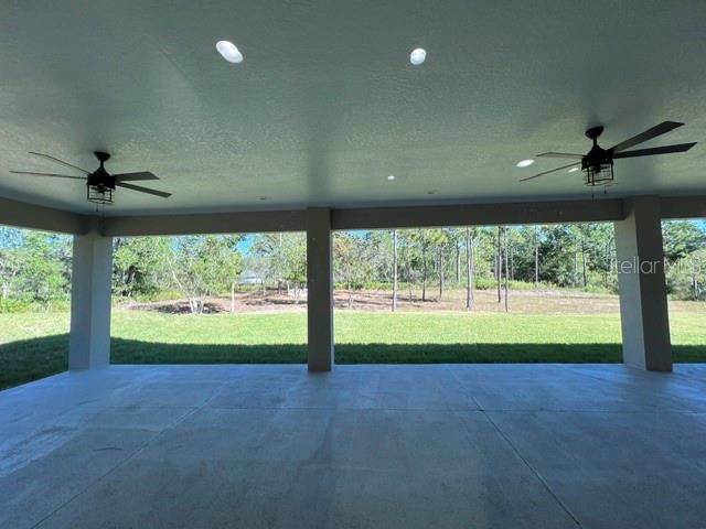 View to Outdoor Living Space